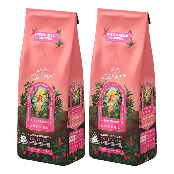 Light Roast, Ground, 12 Oz bag, Packx2