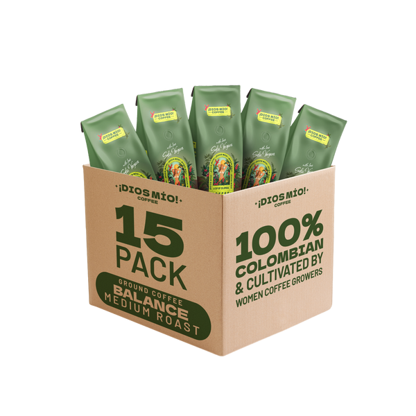 Medium Roast, Ground, 12 Oz bag, Pack x15