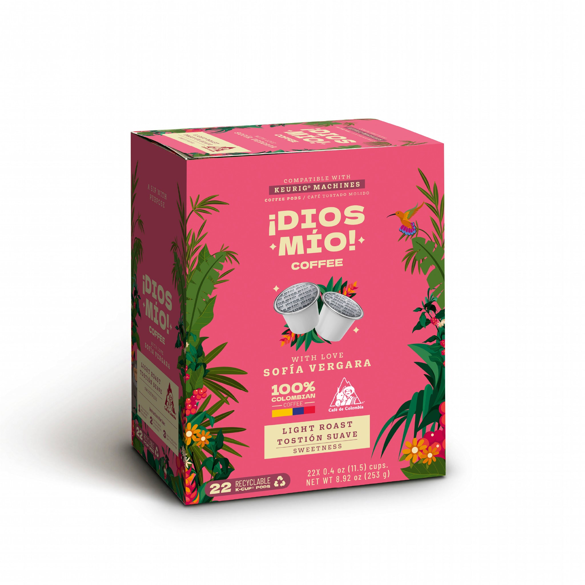 Light Roast, K- Cup Pods, 22 Units