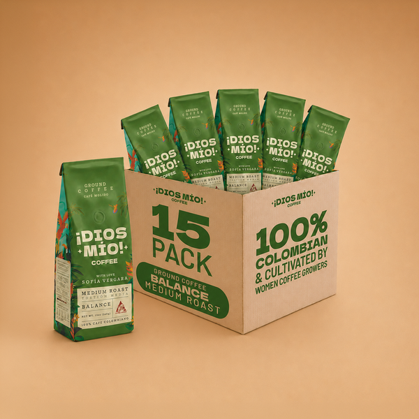 Medium Roast, Ground, 12 Oz bag, Pack x15