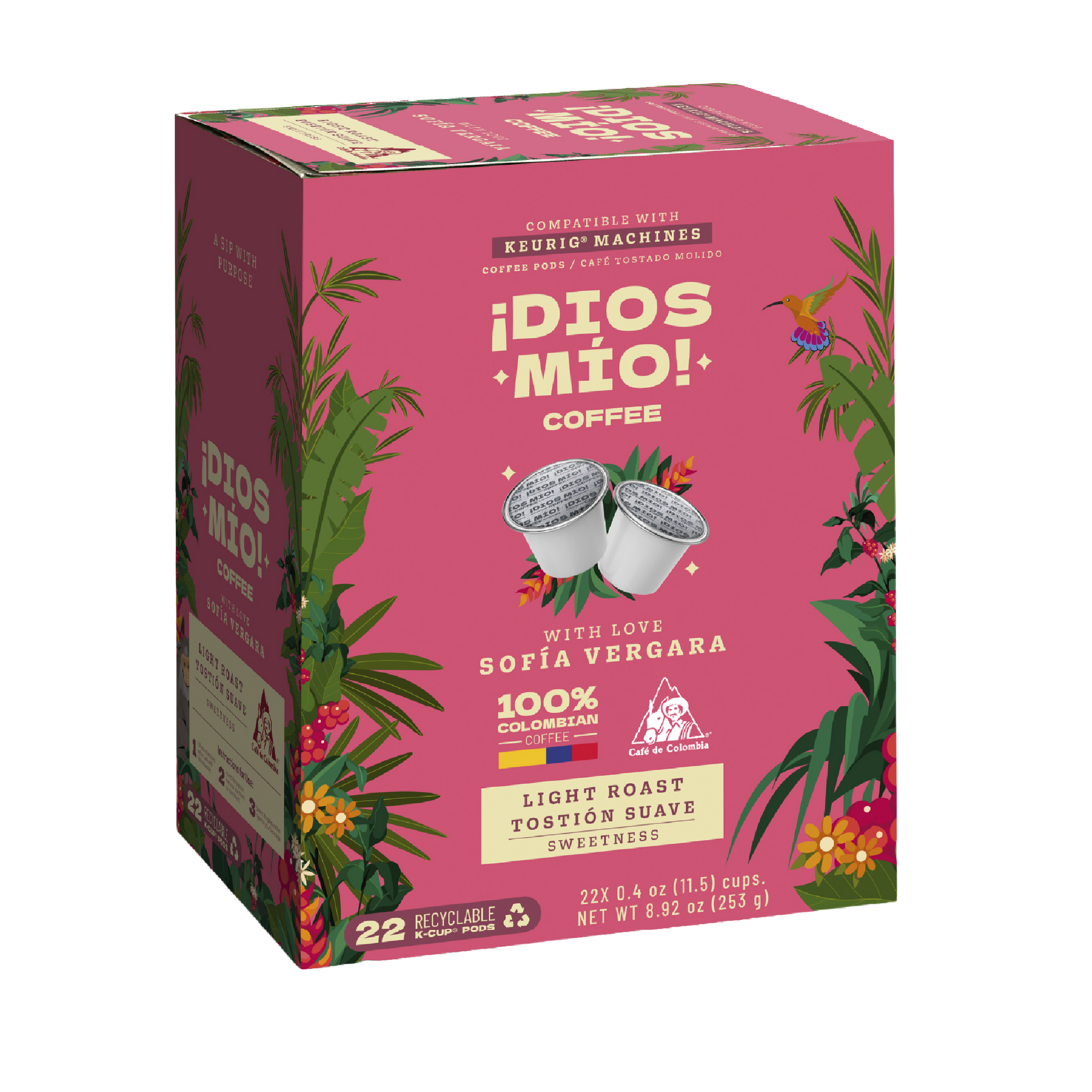 Light Roast, K- Cup Pods, 22 Units
