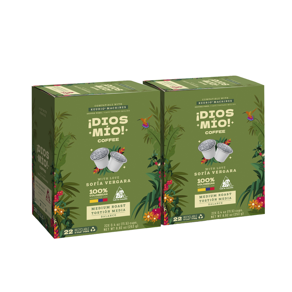 Medium Roast, K- Cup Pods, 44 Units, Packx2