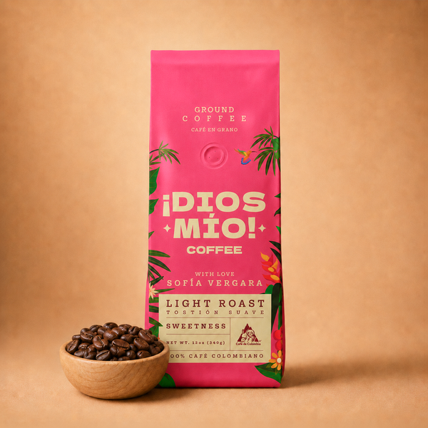Café en grano 100% colombiano – Tostión suave – 340 gr