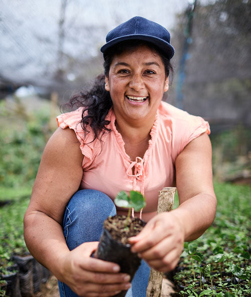 Marta, coffee grower