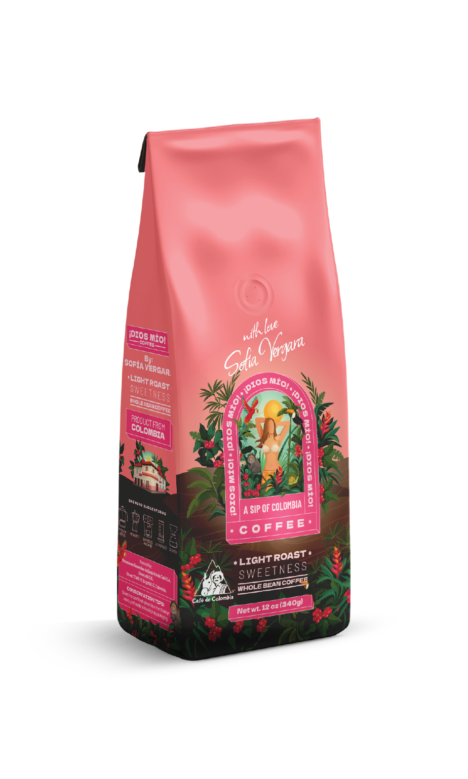 Light Roast, Whole Bean, 12 Oz bag