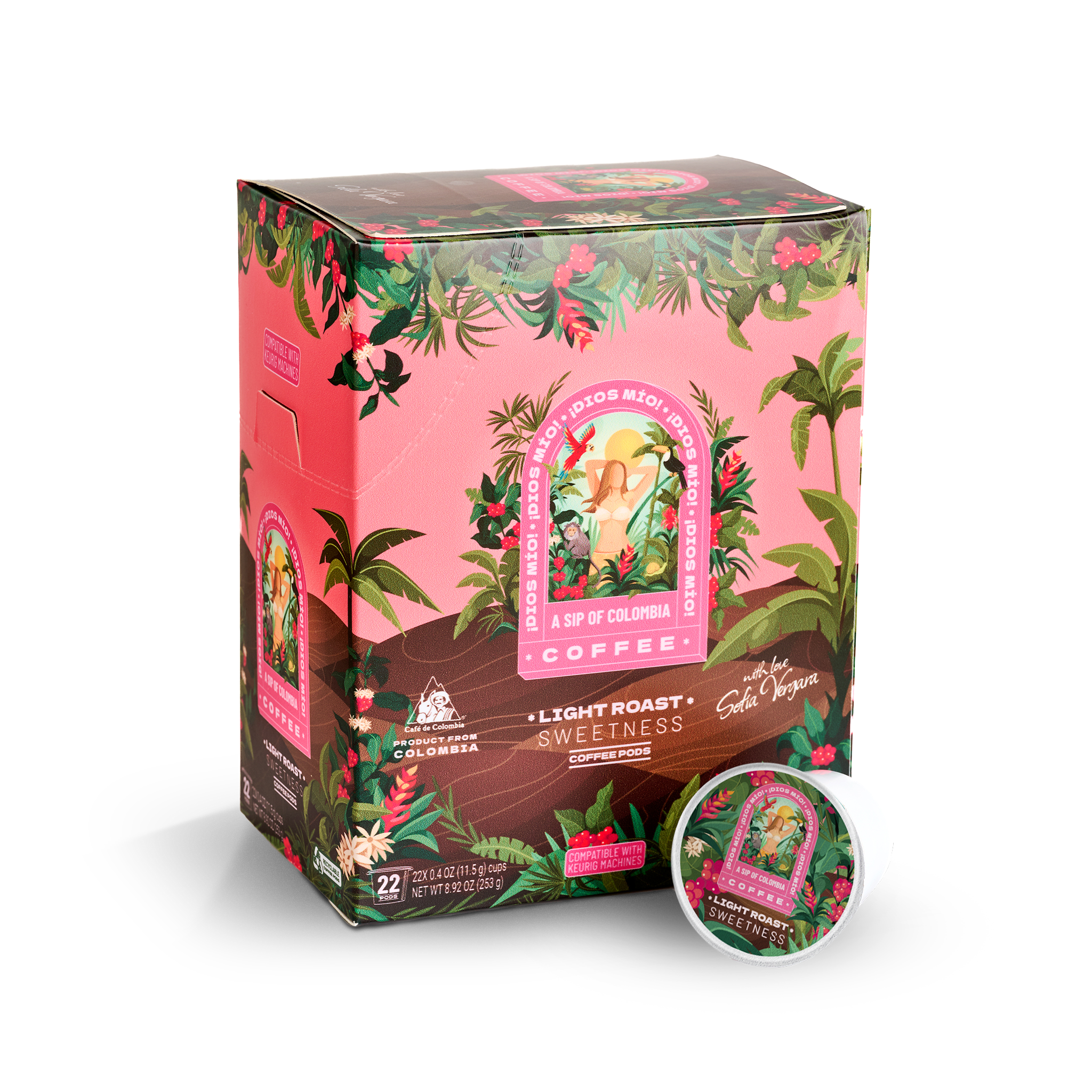 Light Roast, K- Cup Pods, 22 Units
