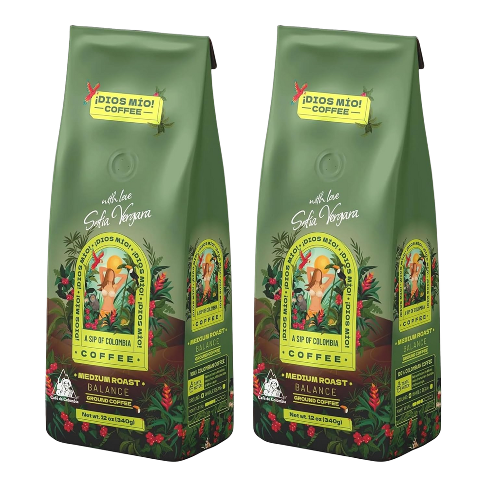 Medium Roast, Ground, 12 Oz bag, Packx2