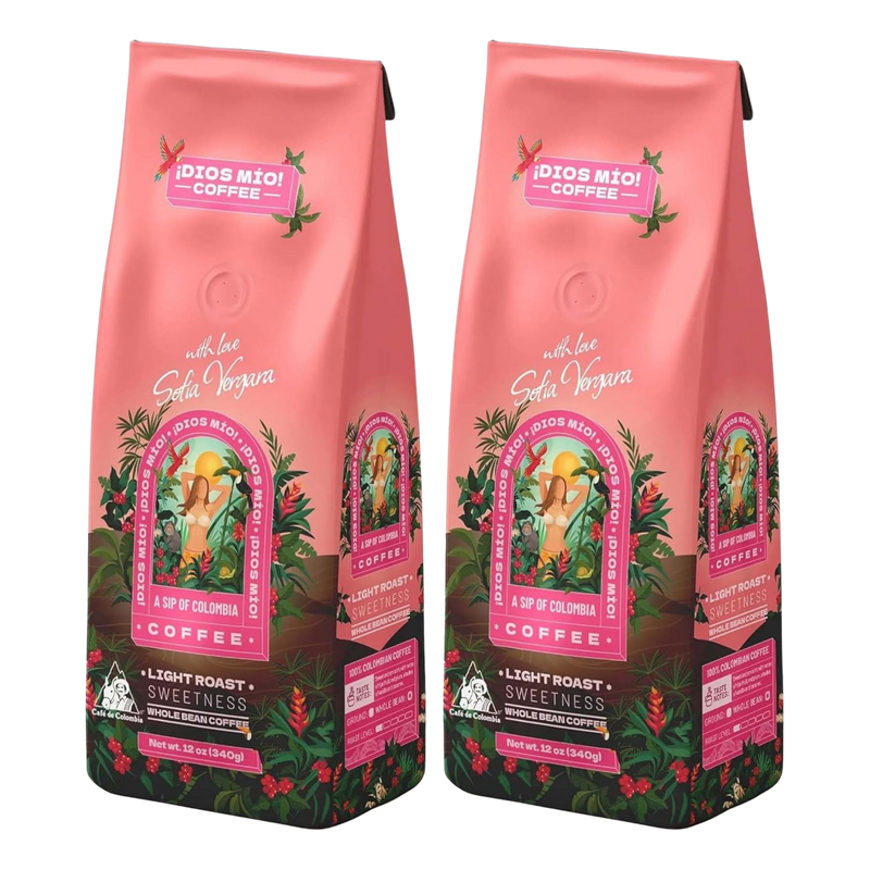 Light Roast, Ground, 12 Oz bag, Packx2