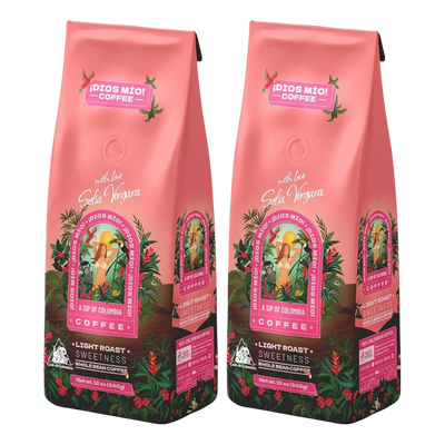 Light Roast, Whole Bean, 12 Oz bag, Packx2
