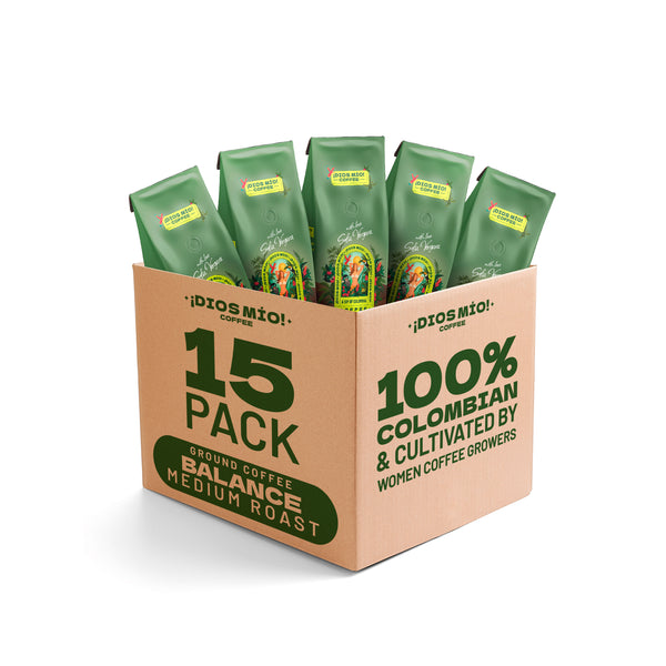 Medium Roast, Ground, 12 Oz bag, Pack x15