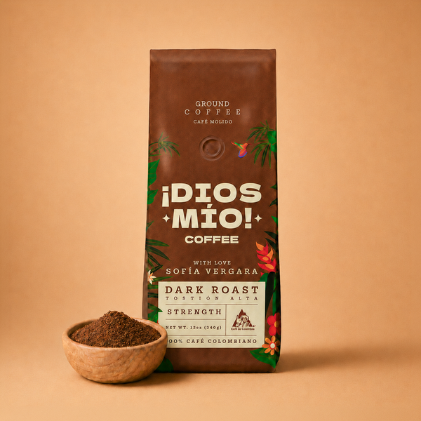 Tostado oscuro, molido, bolsa de 12 oz