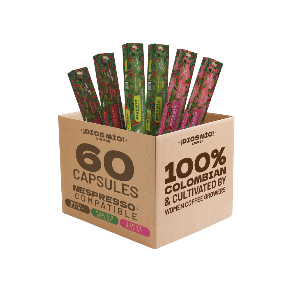 Mixed Roast, Espresso Capsules, 60 units, Pack x 6