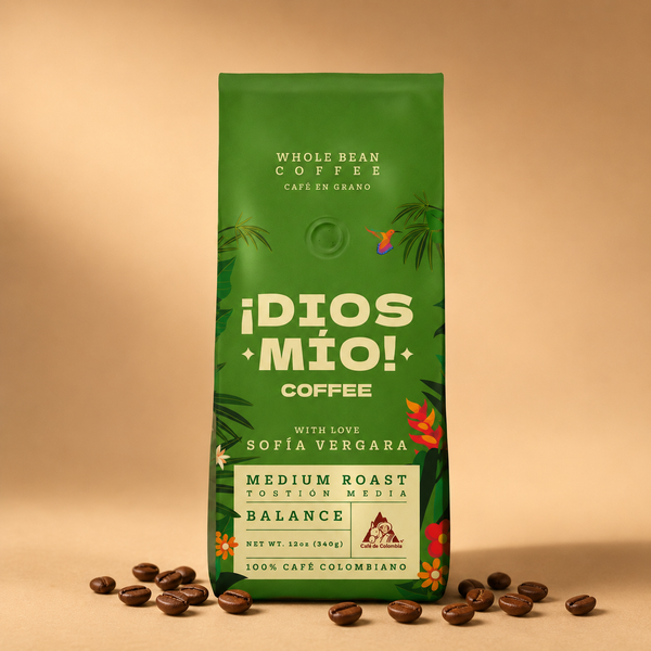 Medium Roast, Whole Bean, 12 Oz bag
