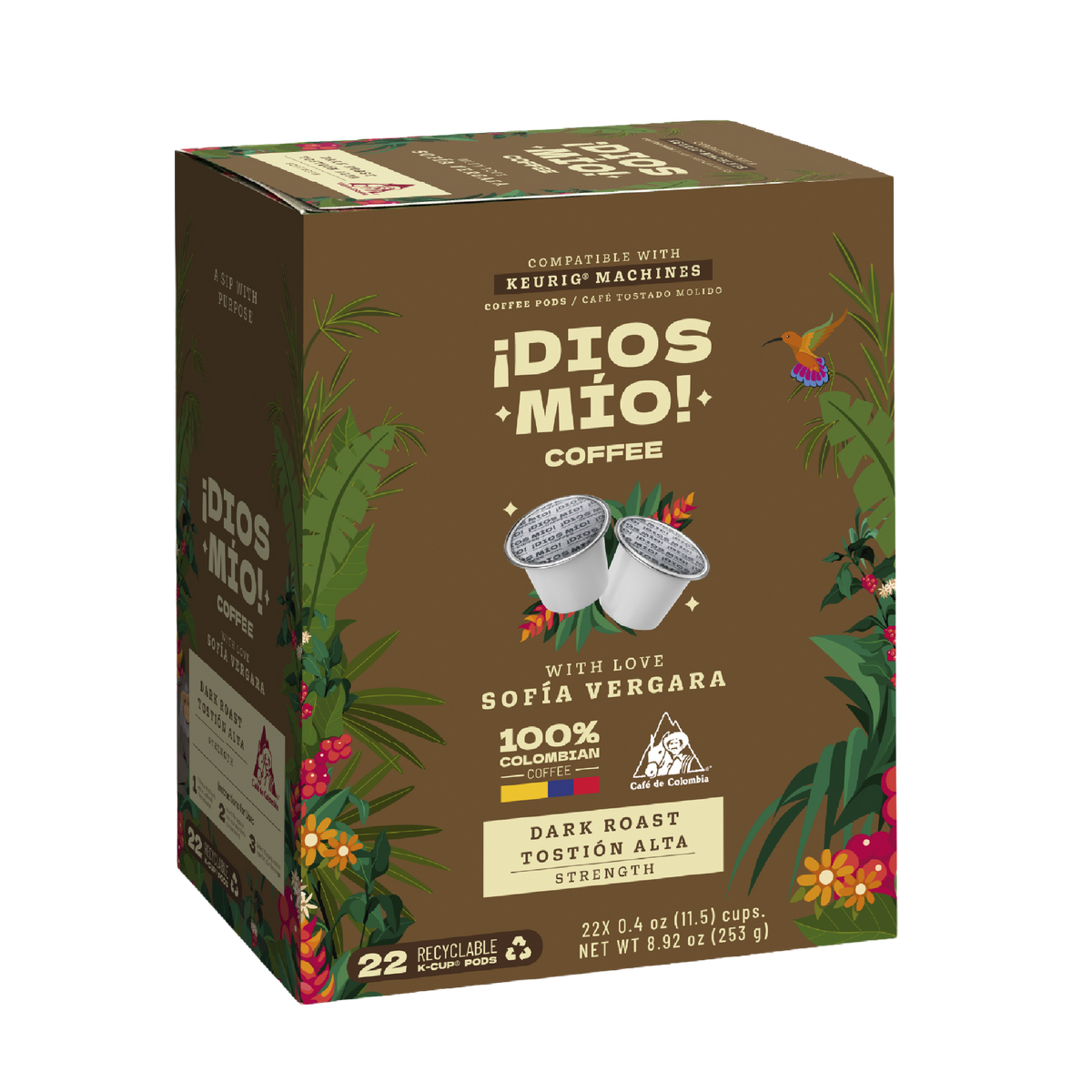 Dark Roast, K- Cup Pods, 22 Units