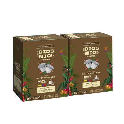 Dark Roast, K- Cup Pods, 44 Units, Packx2