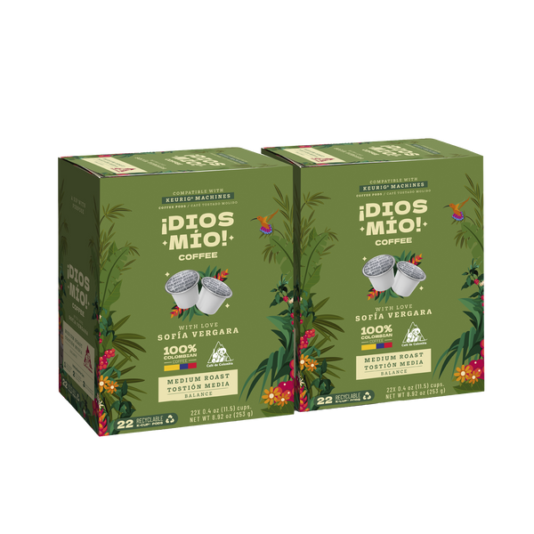 Medium Roast, K- Cup Pods, 44 Units, Packx2