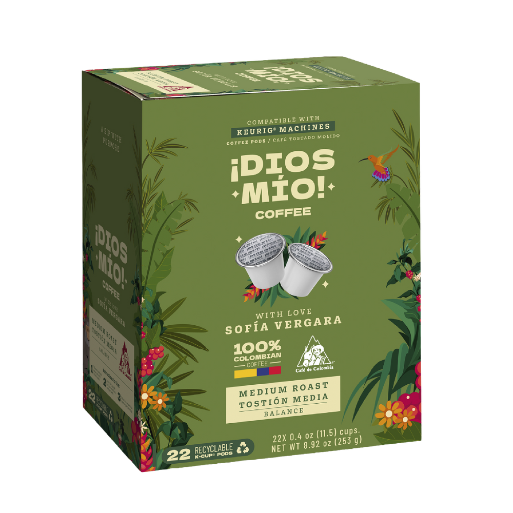 Medium Roast, K- Cup Pods, 22 Units