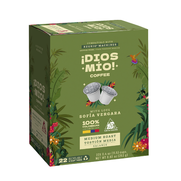 Medium Roast, K- Cup Pods, 22 Units
