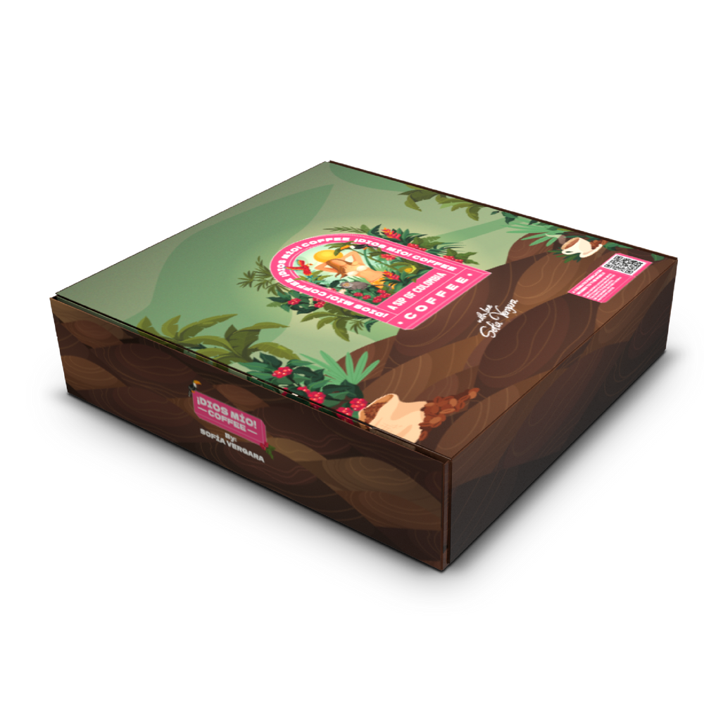 Colombian Journey Kit - Whole Bean Coffee Mixed Roast X3 + Mug