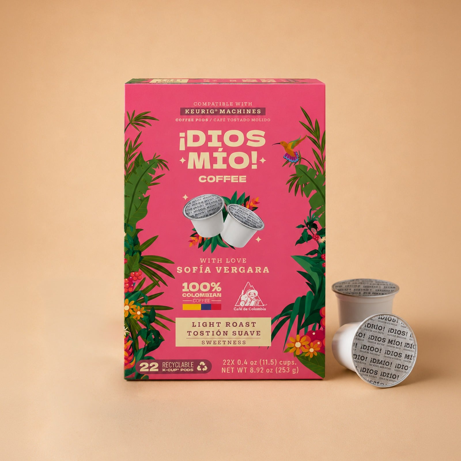 Light Roast, K- Cup Pods, 22 Units