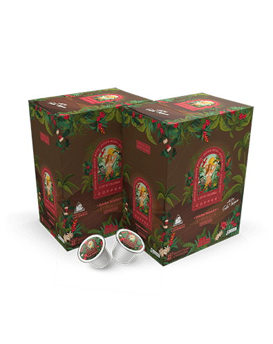 Dark Roast, K- Cup Pods, 44 Units, Packx2
