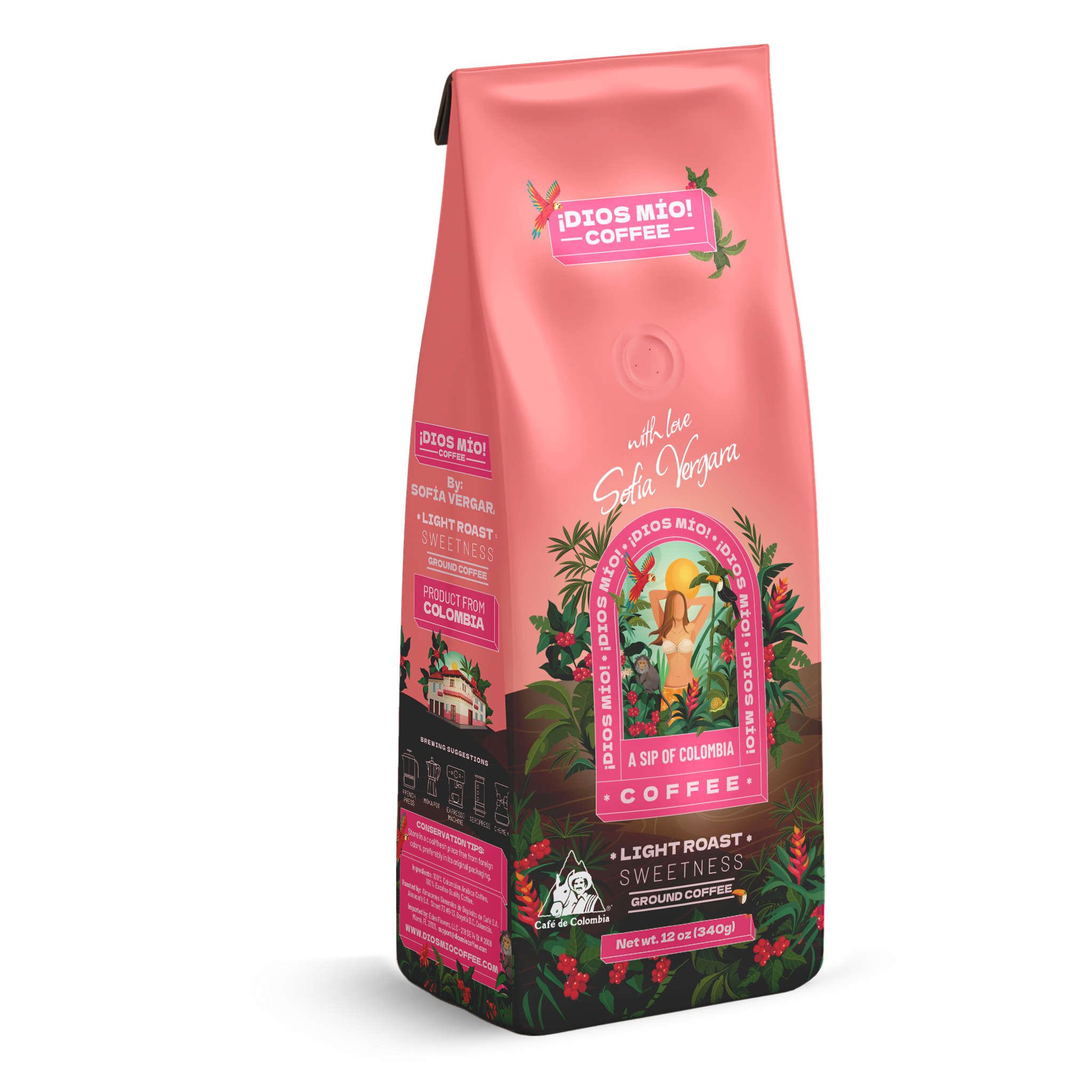Light Roast, Ground, 12 Oz bag